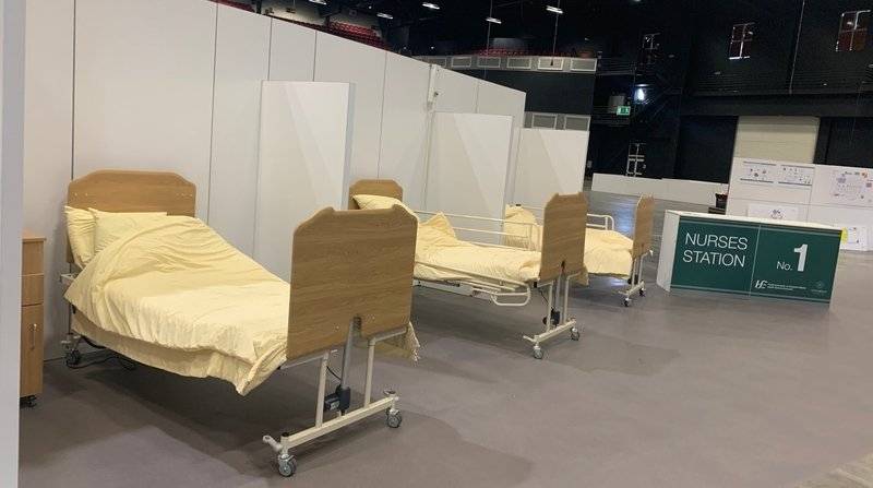 A mock-up of the step down facility which will be opened at the Citywest Hotel and Conference Centre