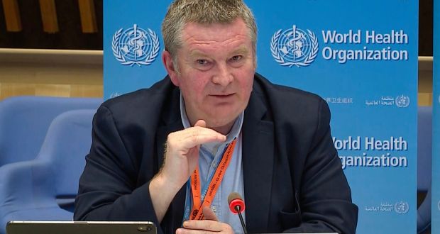 World Health Organisation (WHO) Health Emergencies Programme Director Michael Ryan. Photograph:AFP via Getty Images